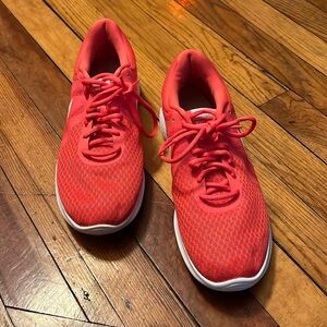 Nike Red Athletic Sneakers